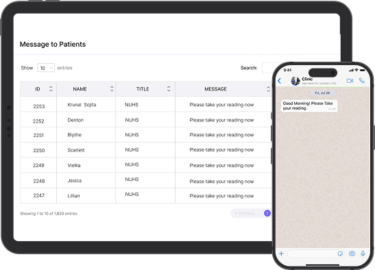 Patient communication workflow